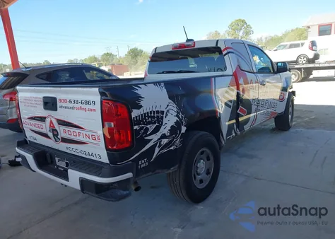 2022 Chevrolet Colorado 2Wd Long Box Wt из США, поврежденный, VIN 1GCHSBEAXN1100702